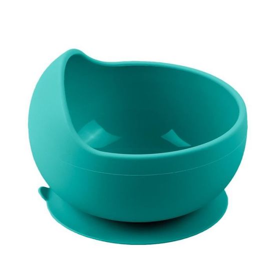 Bols Lave-vaisselle Sécuritaires Bols Bébé Silicone Avec Ventouse - Lot De 4 Couleurs, Sans BPA, Lavables Au Lave-vaisselle Bols Silicone Enfant Ventouse