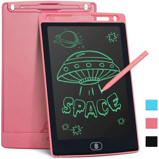 Lot 2 Tablette Dessin Enfant LCD de 8,5 Pouces, Ardoise Magique Effacable, Table Lot 2 Tablette Dessin Enfant LCD de 8,5 Pouces, Ardoise Magique Effacable, Table