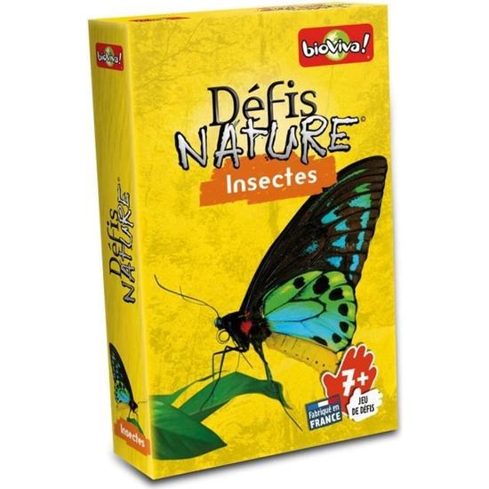Jeu de questions-réponses - BIOVIVA - Défis Nature Insectes - Mixte - À partir de 7 ans