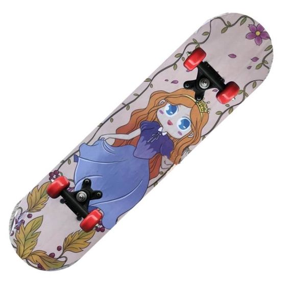 Longboard Personnalisé 35" En Acajou - Roues Avila - Skateboard D'Occasion Fonctionnel