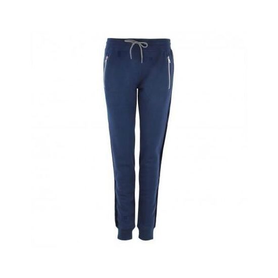 Jogging Morgan En Velours Bleu Nuit - Taille 38 - Excellent état