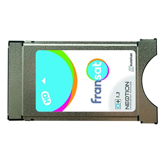 Module Et Carte FRANSAT Pour TV HD Avec Tuner Satellite Intégré – Neuf Sous Emballage