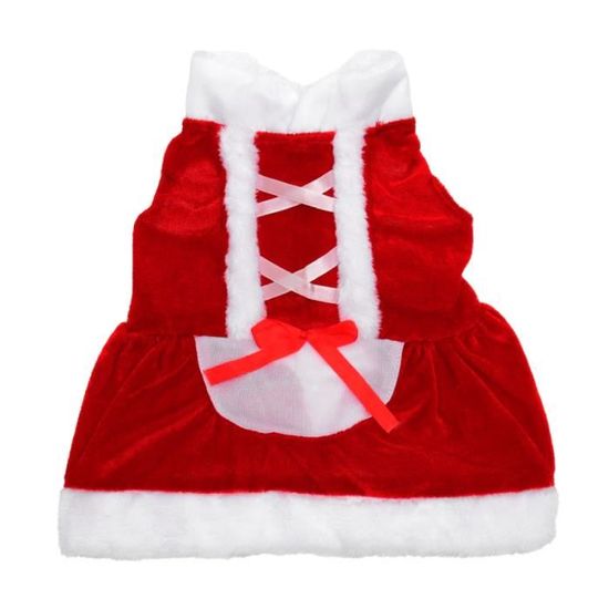 1 costume de chiot de mode robe de chien de Noël pour   COSTUME - ENSEMBLE