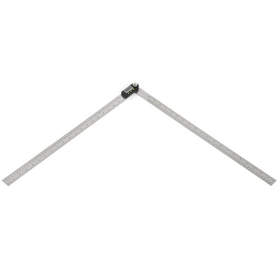 RèGle D'Angle De Coupe Du Cuir, RèGle D'éChelle, Outil, Jauge R, RèGle Ronde En Acier Inoxydable Regle D Arc Regle D Angle