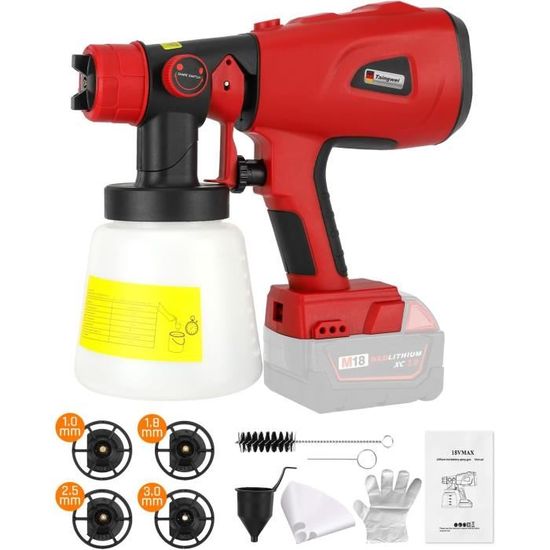 Bombe Peinture 1K 400ml Rouge Bright Honda R258 - Pour Voiture/moto, Brillant, Rapide Séchage