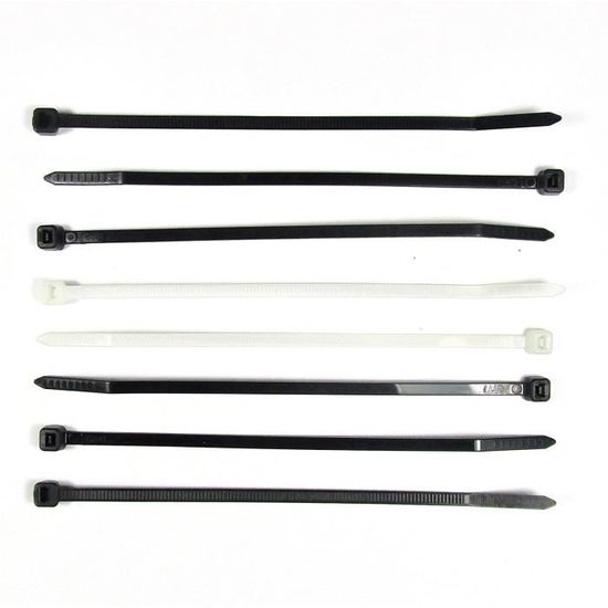 20 Kabelbinder Schwarz – 7,6 X 292 Mm | Aus Nylon, Industrietauglich | Zum Binden & Fixieren