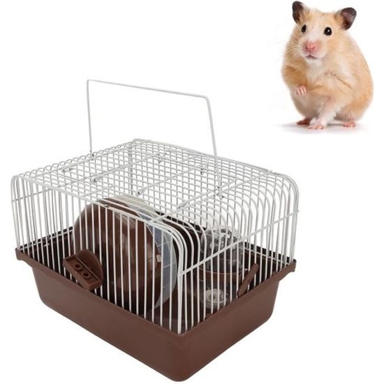 Labyrinthe Pour Hamster - Jeu éducatif En Plastique - 24,5x24,5x7 Cm - Facile à Nettoyer - 5