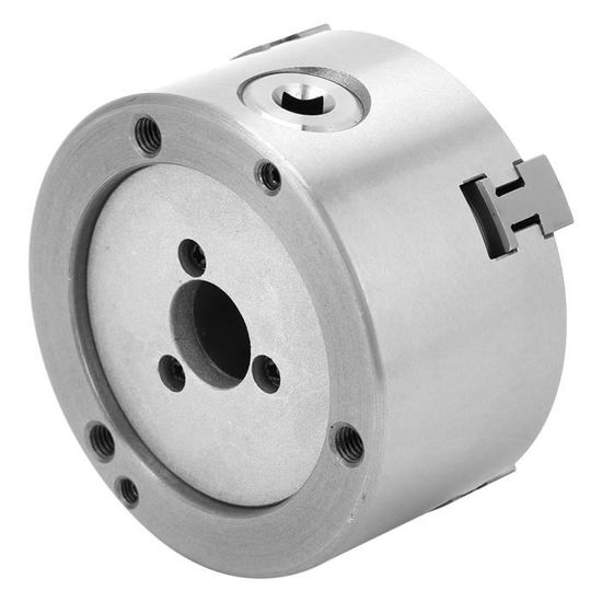 Mandrin à 4 Mors Pour Tour à Métaux - Alliage Zinc - Diamètre 1,8-56 Mm Intérieur / 12-65 Mm Extérieur - 8