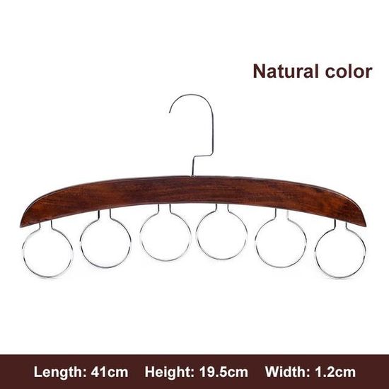 Cintre Cravate 1pc Écharpe Hanger Organisateur, Pétale Forme Écharpe Porte Avec 5 Pétales Pour Châles, Écharpes, Cravates, Ceintures, Autres Accessoires Organisateur Hijab