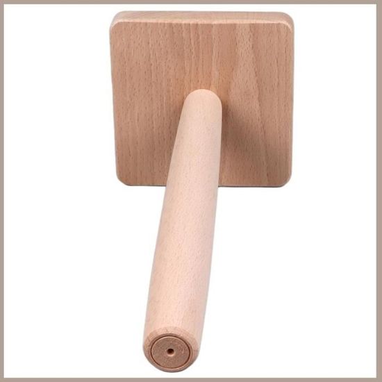 Porte-serviettes En Bois Bambou - Range Rouleau Essuie-tout Et Film Alimentaire