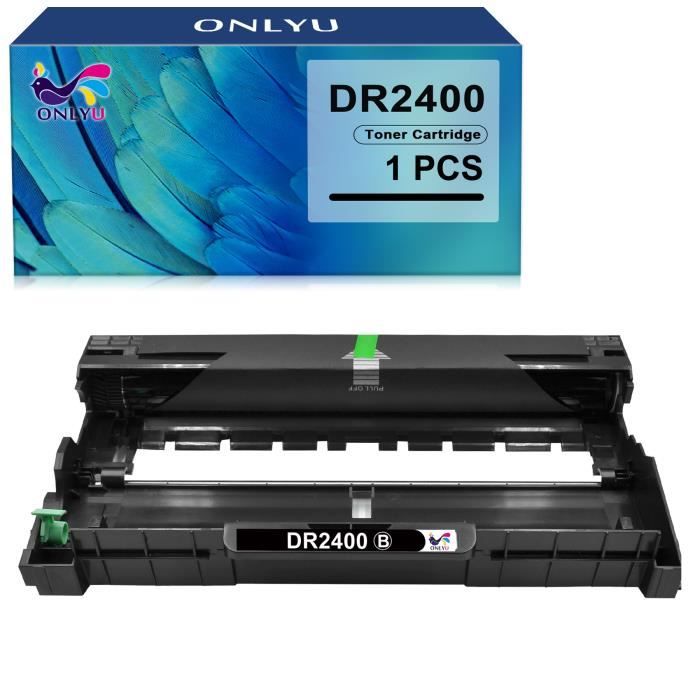 Tambour LCL DR2400 DR-2400 12000 Pages (2 Noir) Compatible Brother HL-L2350DW MFC-L2710DW