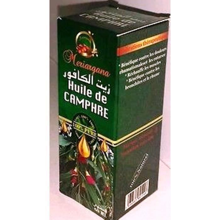 Huile de camphre 100% naturelle 60ml