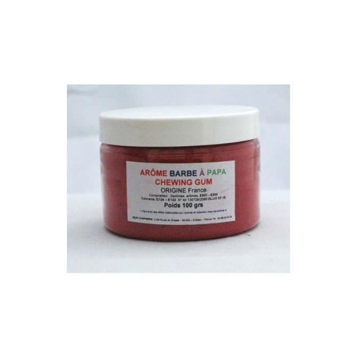 Arôme barbe à papa Chewing-gum Pot 100 Grs