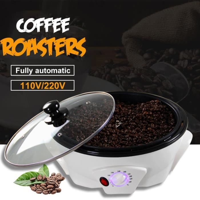 AECCM 1200W électrique café torréfacteur Machines ménage café torréfacteur grains entiers café grains Machines 110V/220V