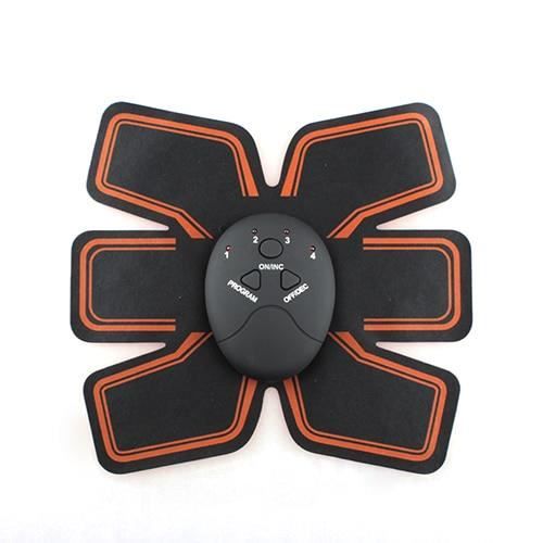 CEINTURE D'ELECTROSTIMULATION,Muscles abdominaux de la hanche EMS formateur Machine d'exercice électronique Fitness - Type Black
