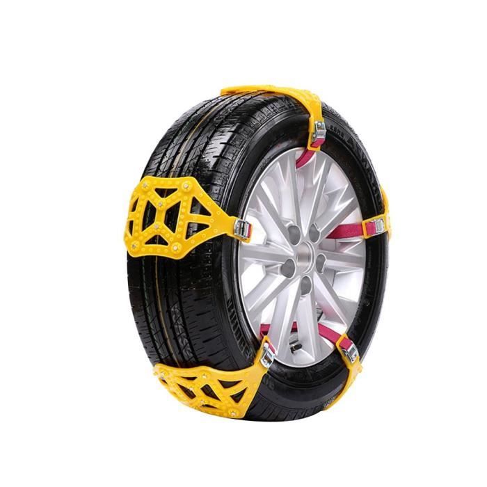 Chaînes neige,Chaînes antidérapantes universelles pour voiture, 6-10 pièces, Tendon de bœuf épaissi, pneus - Type 10 piece