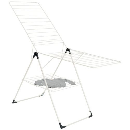 BRABANTIA Séchoir en T 20 m - Blanc
