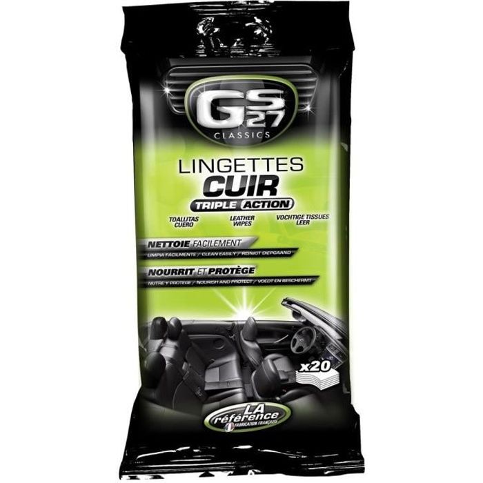 Lingettes Cuir Classics GS27 CL180410