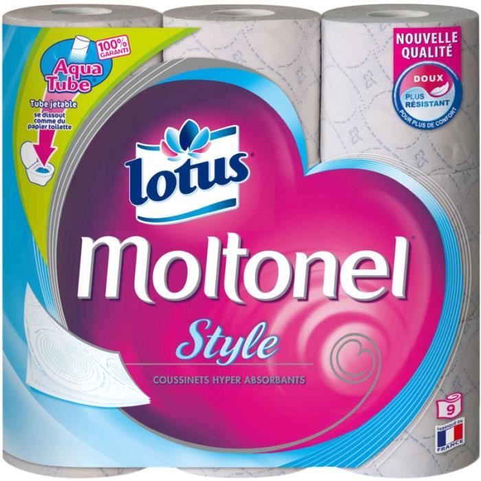 MOLTONEL Style Rouleaux x9