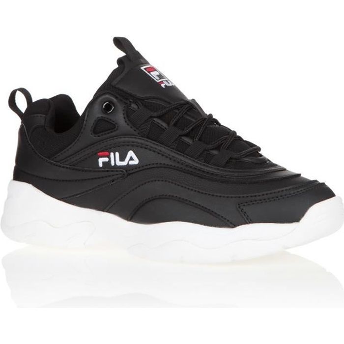 FILA Baskets Ray Low - Noir/Blanc - Homme