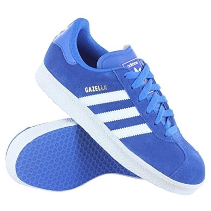 Chaussures De Running AM8YU Gazelle II Chaussures Bleu Marin - Blanc, Taille 8 Taille-40 1-2