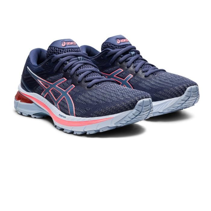 Asics Womens GT-2000 9 Running Sports Shoes Trainers Navy Blue 8.5