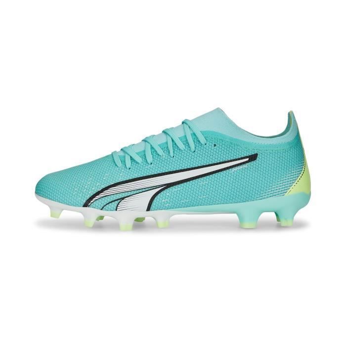 Chaussures De Foot Crampons Moulés Homme - PUMA ULTRA MATCH - Vert