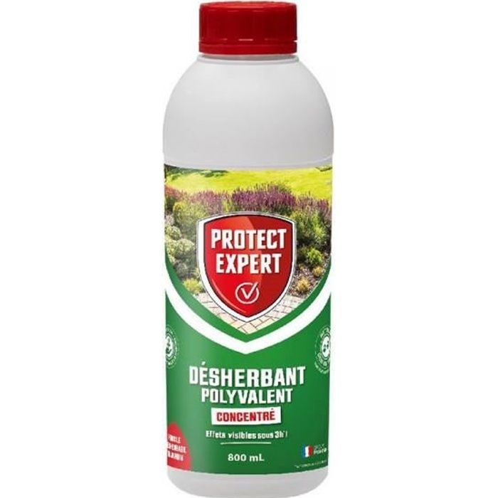 Protect Expert - Désherbant polyvalent - Ultra concentré - 800ml