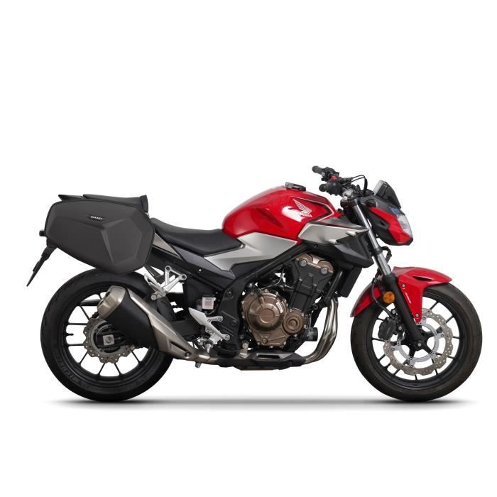 Supports pour installation de sacoches latérales sur la moto Shad Honda CB500F/CBR500R - noir - TU