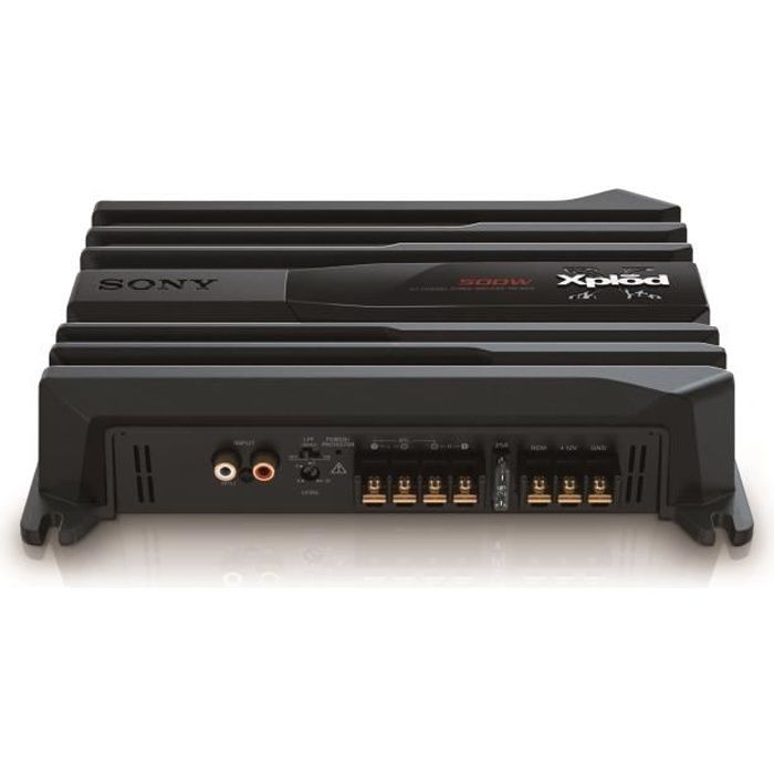 Sony - Amplificateur stéréo XMN1004 - 500W - 4/3/2 canaux pour voiture