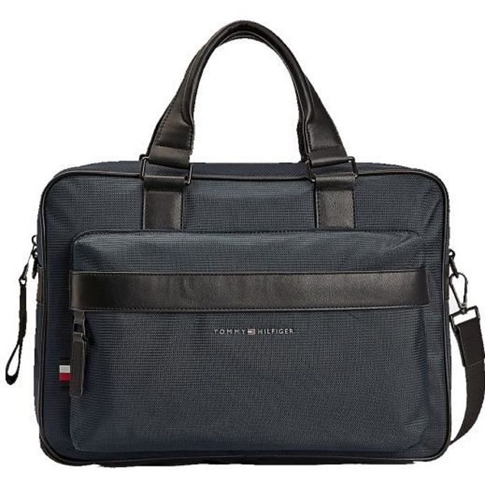Serviette Tommy Hilfiger ref_50244 DW5 Bleu 40*30*9.5