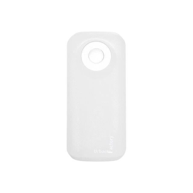 Urban Factory Batterie Externe Emergency 4400 mAh Blanc