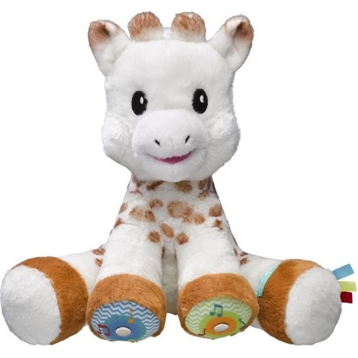 VULLI Peluche Touch and music Sophie la girafe - Dès 10 mois