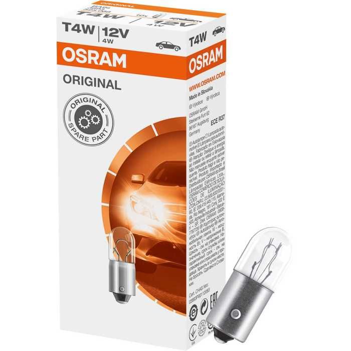 LAMPE/AMPOULE 12V 4W OSRAM TEMOIN (BA9S)
