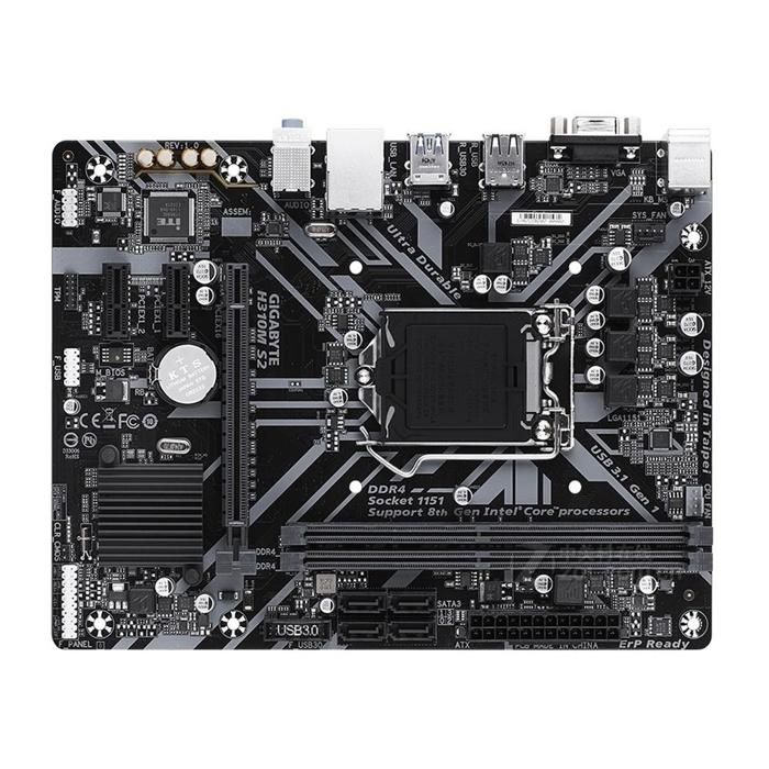 Carte mère GIGABYTE H310M S2 Intel H310 Socket LGA1151 2xDDR4 SDRAM 32GB Micro ATX - Gigabyte