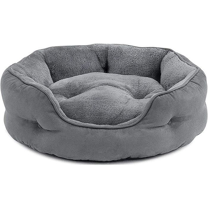 Panier pour chien - Lit pour chien - Panier chat - Canapé S-Dog - Panier chien - Panier orthopédique forme donut - Lit chien -