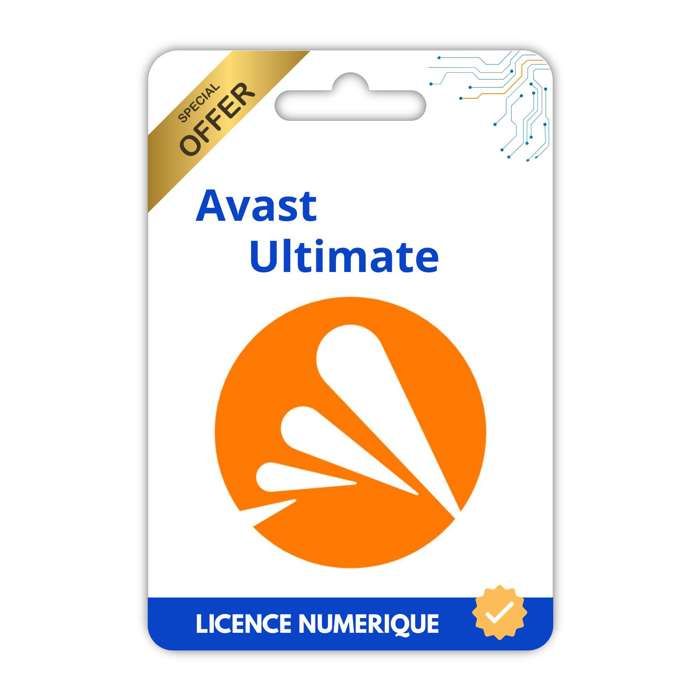 Avast Ultimate 2026 1 An 3 Appareil Licence Num Rique Protection Avast Ultimate 2026 1 An 3 