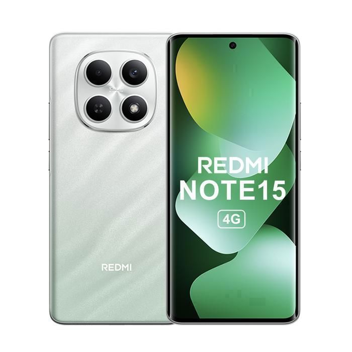 XIAOMI Redmi Note 15 4G Smartphone 6+ 6 77 Pouces AMOLED Batterie 6000mAh TurboCharge Chargeur Non Inclus - vue 3