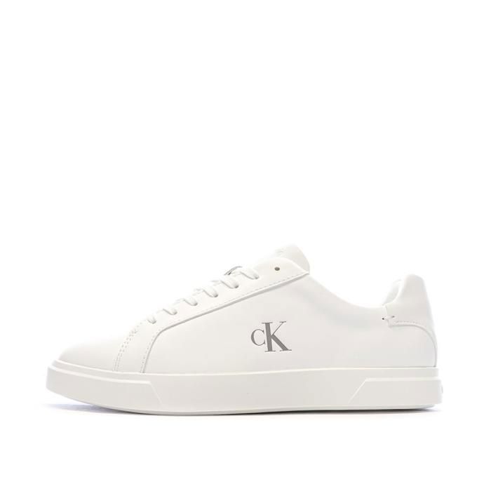 Calvin Klein Baskets Blanches Femme Calvin Klein Jeans Low Pro Cups