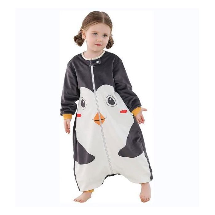 Bebe gigoteuse avec jambes Manche longue hiver gigoteuse a pied