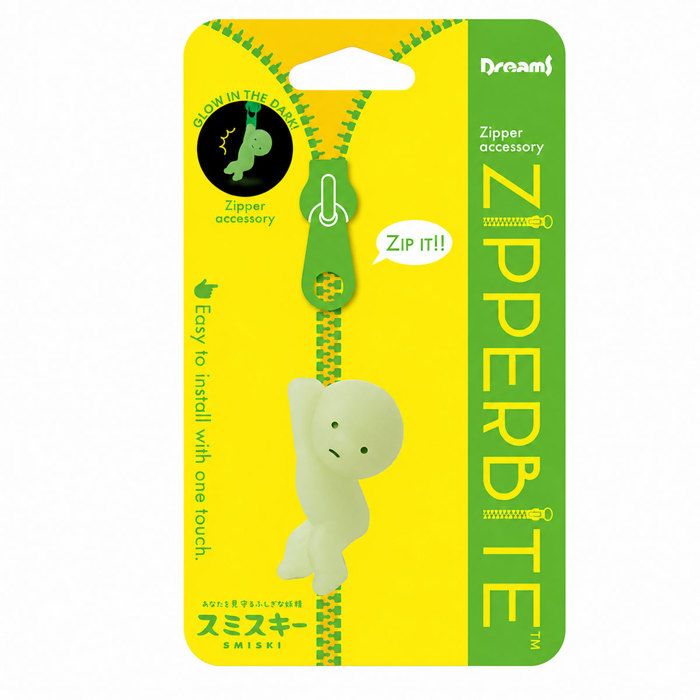 Smiski Zipper Suspendu  Figurine Lumineuse pour Fermeture