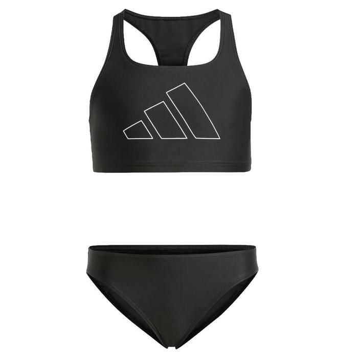 Maillot de bain Noir Fille Adidas Big Bars