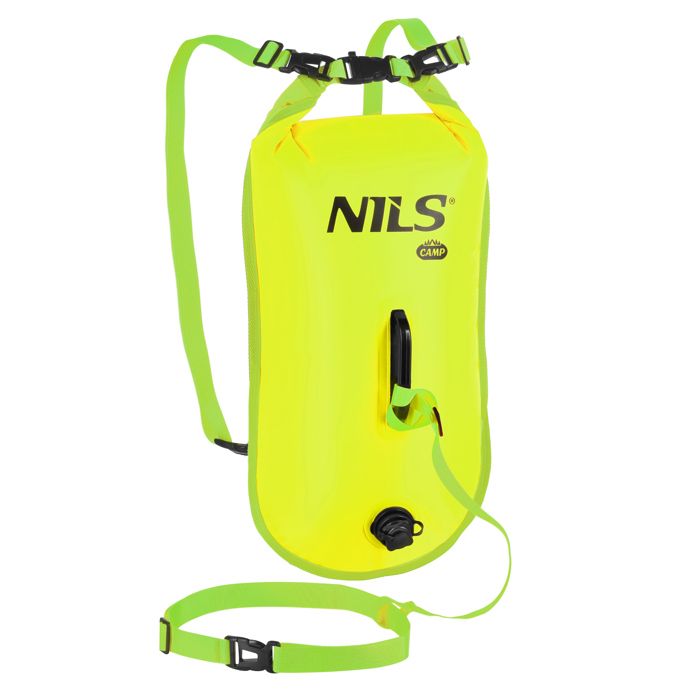 Bouée gonflable NC1772 28L jaune NILS CAMP