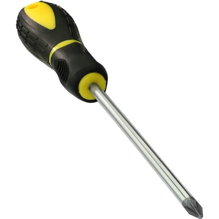 Tournevis Cruciforme Horotec 01.418-200 - Tête Verte à Roulement à Billes ø2.00mm, Neuf Avec étiquettes