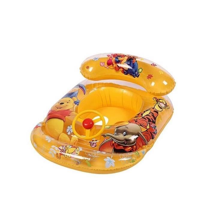 Jeux De L Eau Bouee De Sauvetage Bouee Piscine Bebe Tour De Natation Gonflable Jouet Bebe Piscine Ours Jaune Cdiscount Jeux Jouets