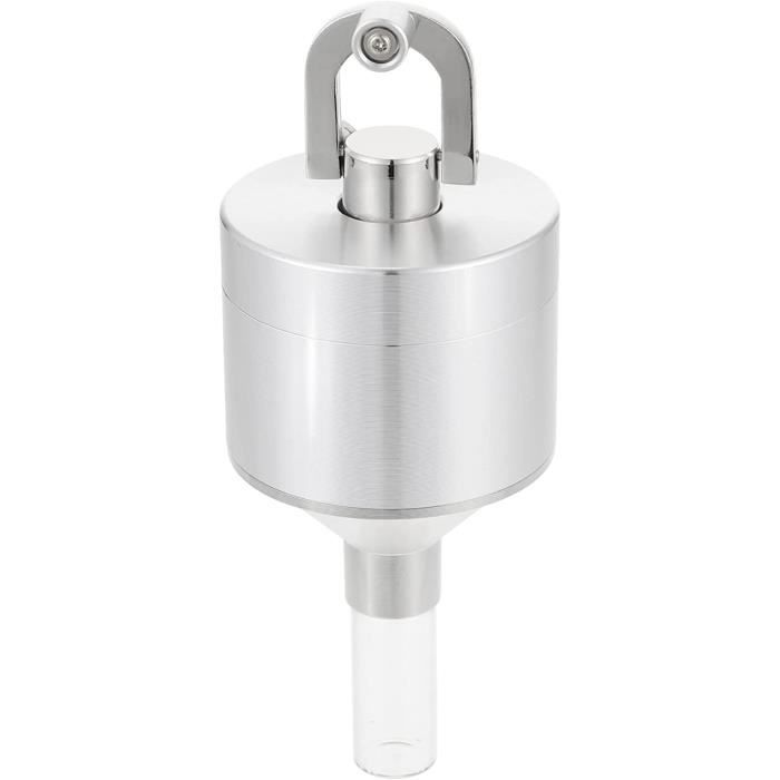 Moulins à Sel Et Poivre Relaxdays - Lot De 2 Moulins Manuels En Inox - Meule Céramique Réglable - 15 Cm
