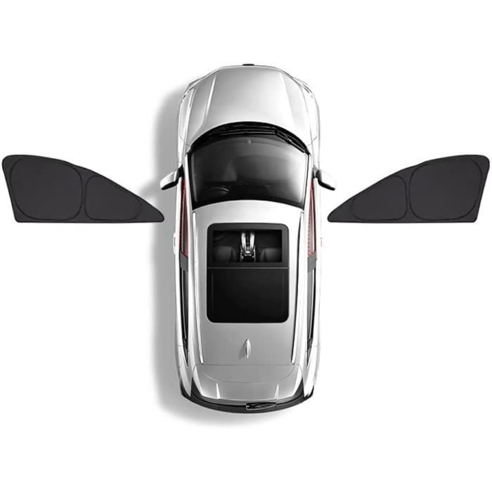 Pare-soleils Sur Mesure Pour BMW X3 G01 2018-2023 - Noir, Fixation Aimant/boucle, Protection UV Et Intimité - 4