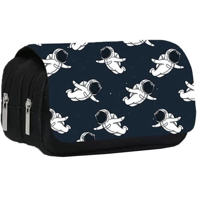 Multifonctionnel Grande Capacité Crayon Case Pouch Premium Toile Crayon