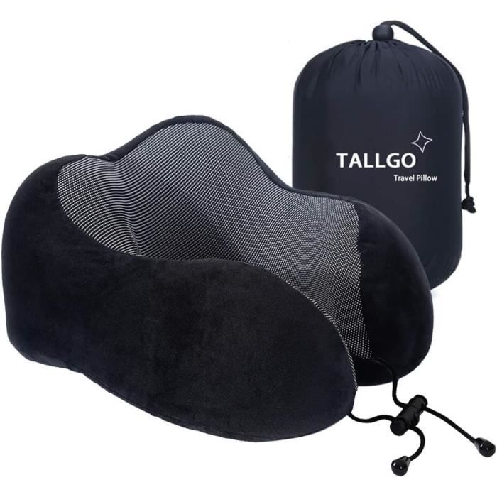 Oreiller De Voyage En Mousse à Mémoire De Forme Pour Le Doux Pour Sommeil Repos Avion Voiture Et 98862923
