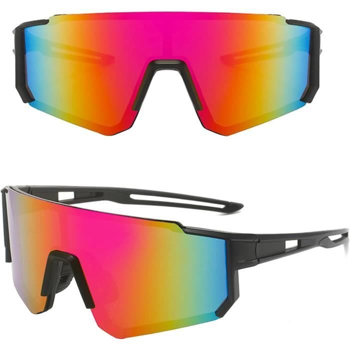 Lot De 2 Lunettes De Soleil Polarisées UV400 - Monture Transparente Carrée, Unisexe Adulte